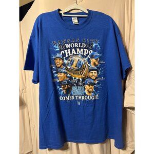Royals 2015 World Champions Shirt XL EUC